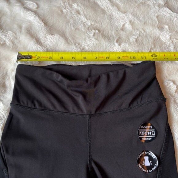 Move Black Compression Athletic Leggings with Mesh Ladies Size S  NWT - Picture 9 of 13